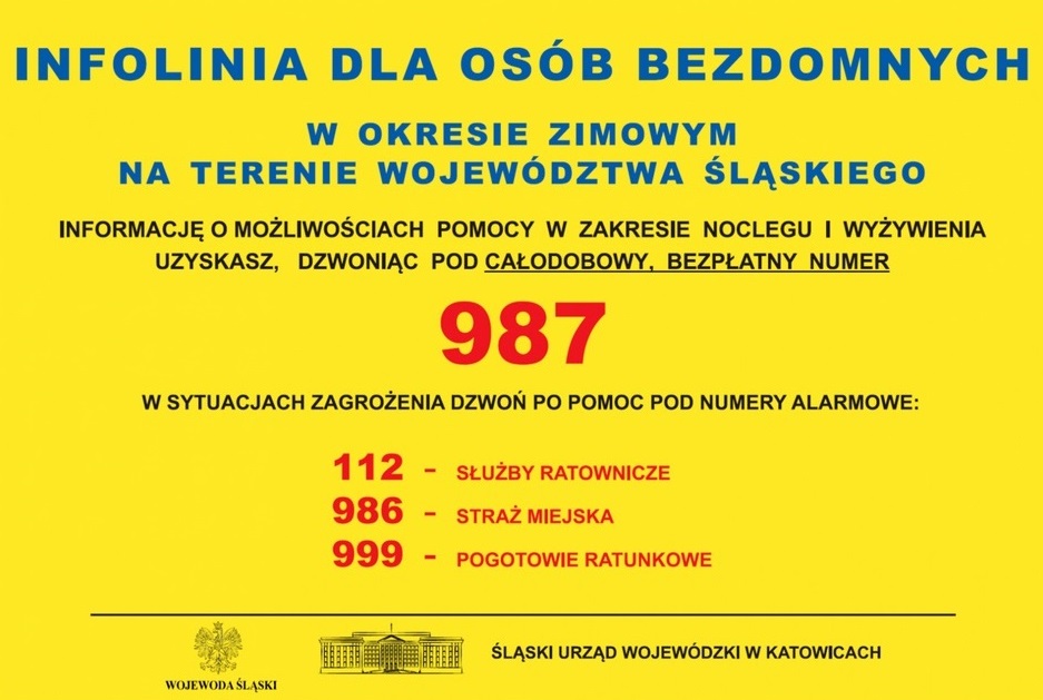 Infolinia dla bezdomnych